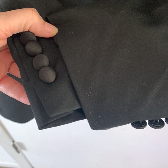 Ralph Lauren Blue Label 42R wool black tuxedo style jacket - Picture 6 of 12